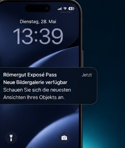 Push-Benachrichtigung auf dem Sperrbildschirm